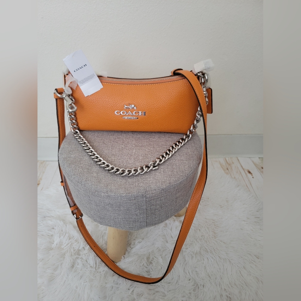 Coach NWT  Charlotte Signature Shoulder Bag